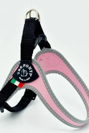 Tre Ponti Fibbia Verstelbaar Mesh Reflecterend 2 Lichtroze Tot 5 kg Express Levering